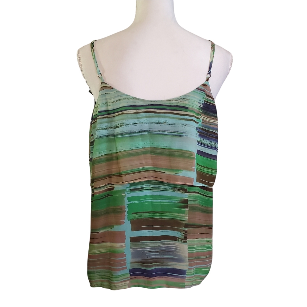 Euc Cabi Flutter Spaghetti Strap Tank Blouse - image 8